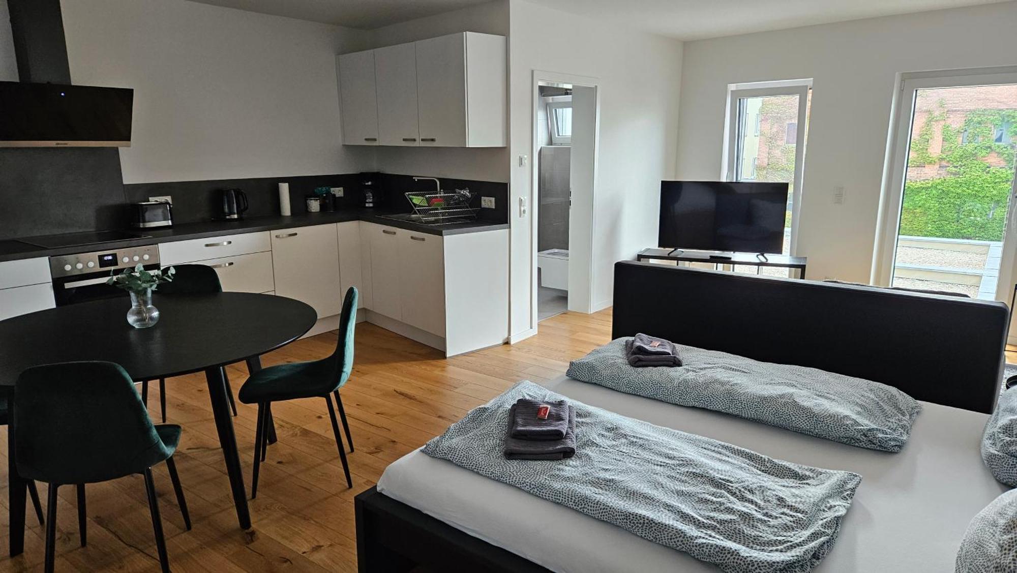 Apartment Ku28 One Bamberg - Ruhig In Zentraler Lage Mit Parkplatz Exterior photo